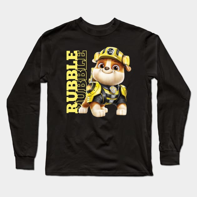 rubble Long Sleeve T-Shirt by EPISODE ID